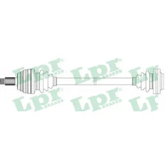 LPR DS15011 - Arbre de transmission