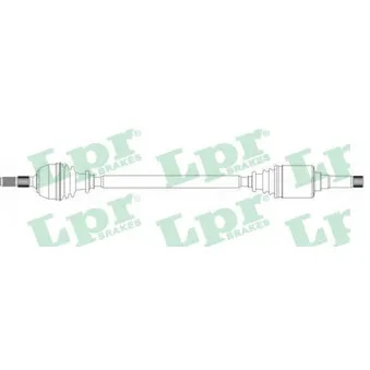 LPR DS16038 - Arbre de transmission