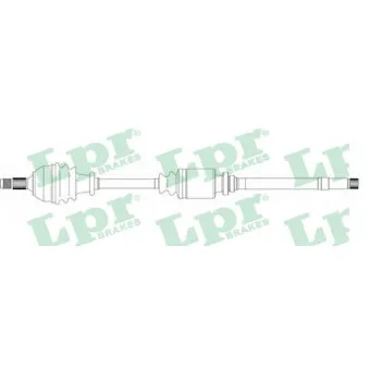 LPR DS16127 - Arbre de transmission