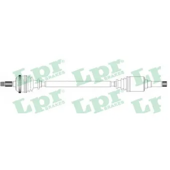 Arbre de transmission LPR OEM 9635484580
