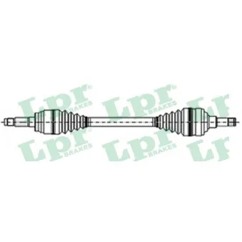 Arbre de transmission LPR OEM 96257821 Arbre de transmission LPR OEM 96257821