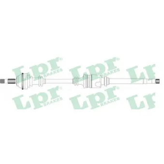 LPR DS20096 - Arbre de transmission