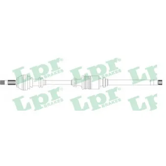 LPR DS20140 - Arbre de transmission