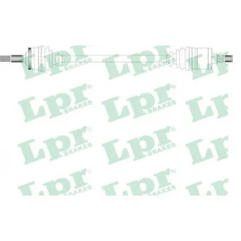 LPR DS36115 - Arbre de transmission