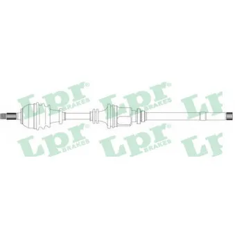 LPR DS38020 - Arbre de transmission