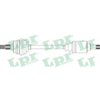 LPR DS38059 - Arbre de transmission