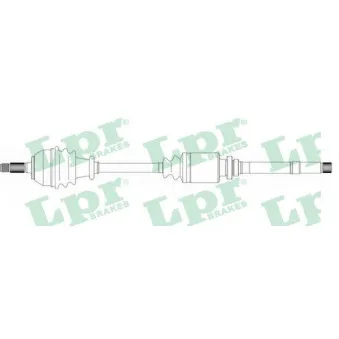 LPR DS38072 - Arbre de transmission