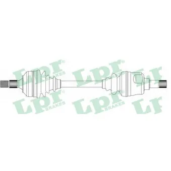 Arbre de transmission LPR OEM 3272Z0