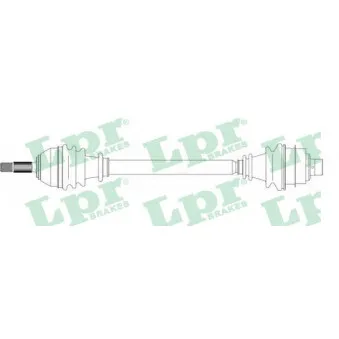 LPR DS39016 - Arbre de transmission