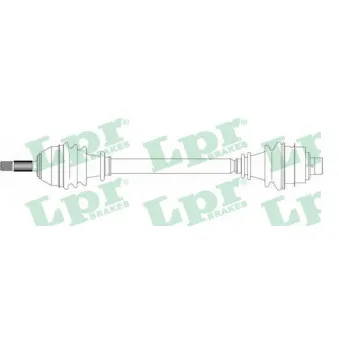 LPR DS39035 - Arbre de transmission