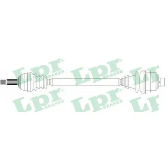 LPR DS39098 - Arbre de transmission