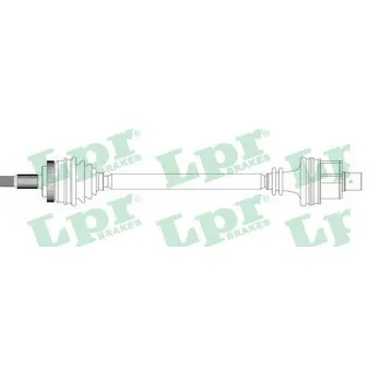 Arbre de transmission LPR OEM 7700106790