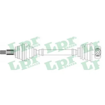LPR DS39118 - Arbre de transmission