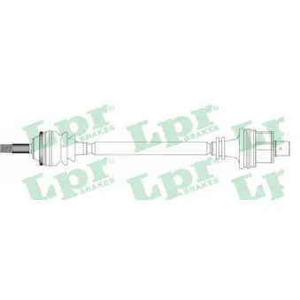 LPR DS39131 - Arbre de transmission
