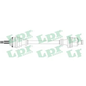 LPR DS39135 - Arbre de transmission