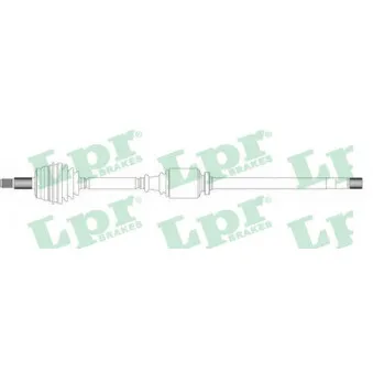 Arbre de transmission LPR OEM 4401693