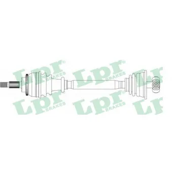 Arbre de transmission LPR DS39174 pour RENAULT CLIO 2.0 16V Sport - 179cv
