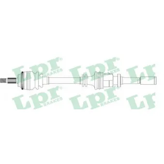 LPR DS39245 - Arbre de transmission