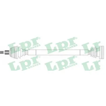 LPR DS43008 - Arbre de transmission