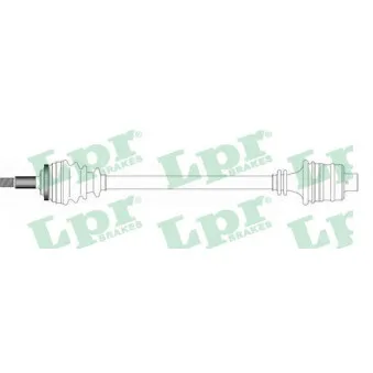 Arbre de transmission LPR OEM 9031175
