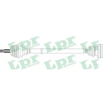 LPR DS51033 - Arbre de transmission