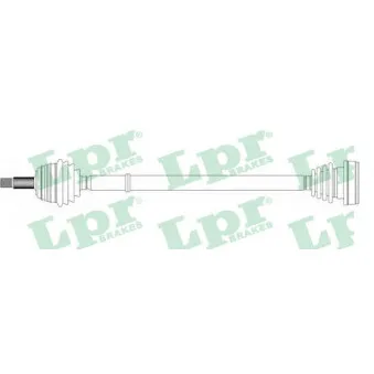 LPR DS51041 - Arbre de transmission
