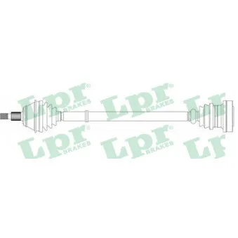 LPR DS51080 - Arbre de transmission