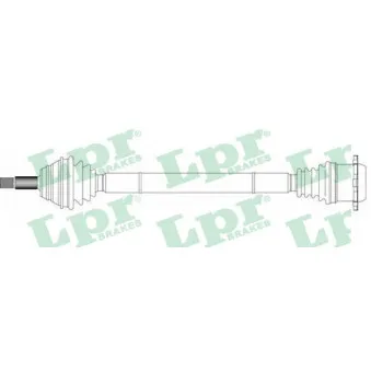 LPR DS51111 - Arbre de transmission