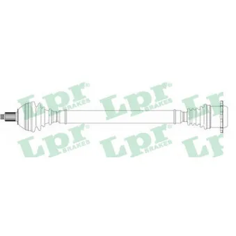 LPR DS51127 - Arbre de transmission