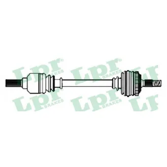 Arbre de transmission LPR OEM 3272FJ