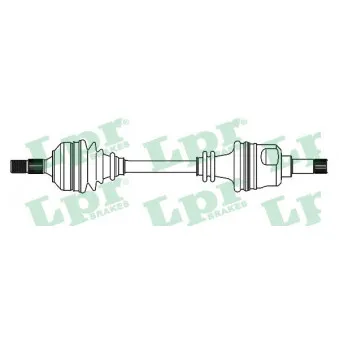 Arbre de transmission LPR OEM 9643054380
