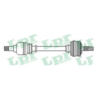 Arbre de transmission LPR OEM 51791164