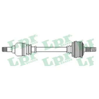 LPR DS52580 - Arbre de transmission