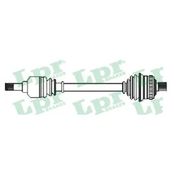 Arbre de transmission LPR OEM 7M3407452X