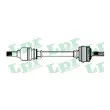 LPR DS52600 - Arbre de transmission
