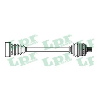 Arbre de transmission LPR OEM 8N0407272E