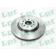 LPR F2223V - Jeu de 2 disques de frein avant