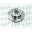 LPR H2002V - Jeu de 2 disques de frein avant