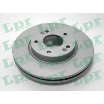 Jeu de 2 disques de frein avant LPR OEM 517121F300