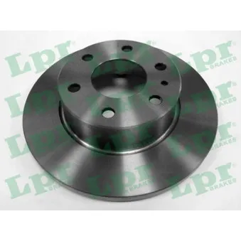 Jeu de 2 disques de frein arrière LPR OEM 2996028