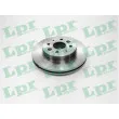 LPR K2005V - Jeu de 2 disques de frein avant