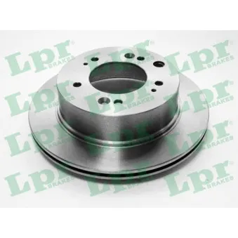 Jeu de 2 disques de frein arrière LPR OEM 584113E500