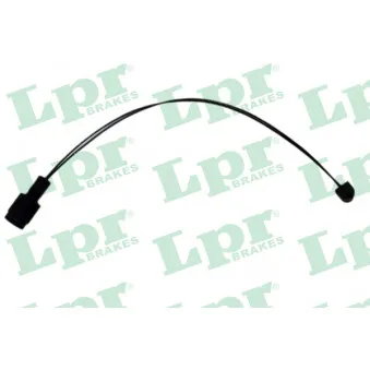 Contact d'avertissement, usure des plaquettes de frein LPR OEM 34351181802