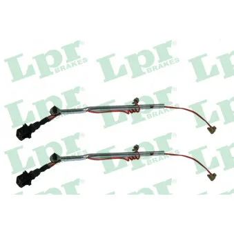 Contact d'avertissement, usure des plaquettes de frein LPR KS0132