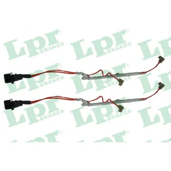 Contact d'avertissement, usure des plaquettes de frein LPR KS0134
