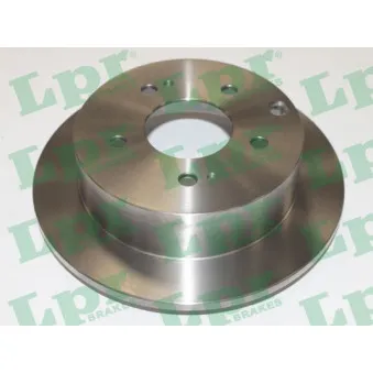 Jeu de 2 disques de frein arrière LPR M1035P