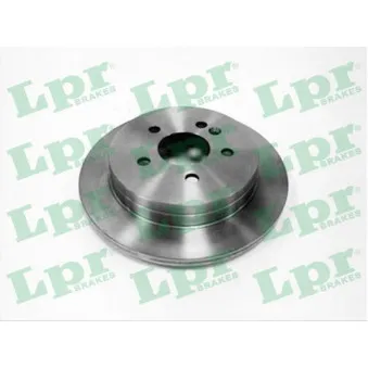 Jeu de 2 disques de frein arrière LPR OEM A1634210112