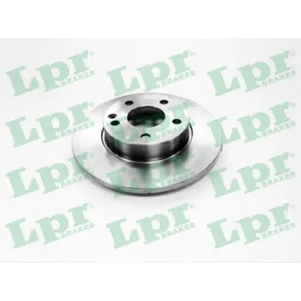 Jeu de 2 disques de frein avant LPR OEM 1694210012