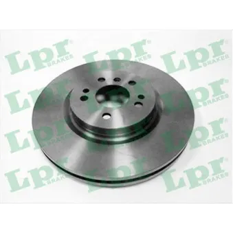 Jeu de 2 disques de frein avant LPR OEM 1644210412