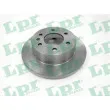 LPR M2043PR - Jeu de 2 disques de frein arrière